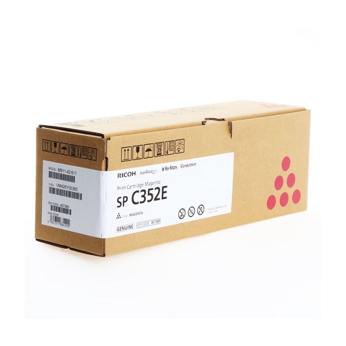 Ricoh SP C352E Magenta Cartucho de Toner Original - 408217/SP C352E