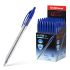 Erichkrause Boligrafo Automatico U-208 Classic Matic - Ultra Glide Technology - Cuerpo Transparente con Grip - Color Azul