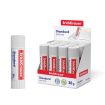 Erichkrause Pegamento en Barra Standard - 30G - Expositor 12 uds. - Pegado Rapido y Confiable - Facil de Aclarar con Agua - No Toxico - sin Disolventes - Resistente al Frio - Apto para Papel, Carton y Fotografias - Color Blanco