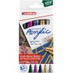 Edding 5100 Acrylic Pack de 5 Rotuladores Permanentes Acrilicos Metalizados - Punta Redonda 2-3mm - Trazo Medio - Resistente a la Luz - Secado Rapido - Colores Metalizados Surtidos