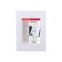 Erichkrause Pack de 100 Fundas Protectoras Glossy Clear - 60cm - A4 - Transparente