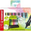 Stabilo Green Boss Set de Mesa de 8 Marcadores Fluorescentes - Fabricado con un 83% de Plastico Reciclado - Trazo entre 2 y 5mm - Recargable - Colores Surtidos