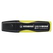 Stabilo Green Boss Marcador Fluorescente - Fabricado con un 83% de Plastico Reciclado - Trazo entre 2 y 5mm - Recargable - Color Amarillo