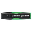 Stabilo Green Boss Marcador Fluorescente - Fabricado con un 83% de Plastico Reciclado - Trazo entre 2 y 5mm - Recargable - Color Verde