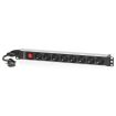 Salicru Regleta SPS PDU Unidad de Distribucion de Energia - 8 Tomas Tipo Schuko - Color Negro