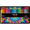Stabilo Pen 68 Arty Caja Metalica de 30 Rotuladores - Punta de Fibra - Trazo de 1mm aprox. - Tinta a Base de Agua - Capuchon Ventilado - Colores Surtidos