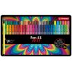 Stabilo Pen 68 Arty Caja Metalica de 50 Rotuladores - Punta de Fibra - Trazo de 1mm aprox. - Tinta a Base de Agua - Capuchon Ventilado - Colores Surtidos