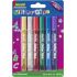 Imedio Glitter Glue "Original" Pack de 6 Tubos de Pegamento con Brillantina 10ml - Para Distintos Materiales - Tubo Extrablando - Boquilla de Precision - Sin Disolventes - Colores Surtidos