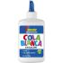 Imedio Cola Blanca Escolar 125gr - Sin Disolventes - Bote Blando Ideal para Niños - Con Espatula Incorporada