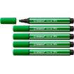 Stabilo Pen 68 MAX Rotulador - Punta de Fibra Biselada - Trazo entre 1-5mm aprox. - Tinta a Base de Agua - Color Verde