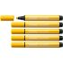 Stabilo Pen 68 MAX Rotulador - Punta de Fibra Biselada - Trazo entre 1-5mm aprox. - Tinta a Base de Agua - Color Amarillo