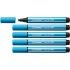 Stabilo Pen 68 MAX Rotulador - Punta de Fibra Biselada - Trazo entre 1-5mm aprox. - Tinta a Base de Agua - Color Azul Celeste