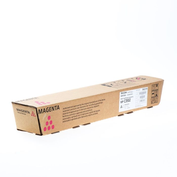 Ricoh Aficio MPC3502 MPC3002 Magenta Cartucho de Toner Original - 842018