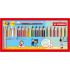 Stabilo Woddy 3 en 1 Pack de 18 Lapices de Colores Incluidos Pastel + Sacapuntas + Pincel Nº 8 - Lapiz de Color, Cera y Acuarela, Todo en Uno - Mina XXL 10mm - Colores Surtidos