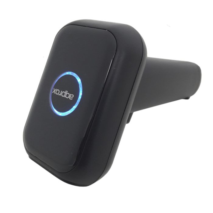 Approx Lector de Codigos de Barras 1D/2D USB - Indicador LED, Beeper - Velocidad 120fps - Color Negro