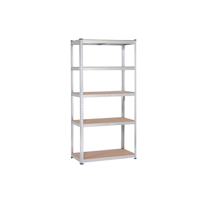 Blim Estanteria Galvanizada 5 Baldas Ajustables - Medidas 180x90x40cm - Peso Max. 175kg por Balda