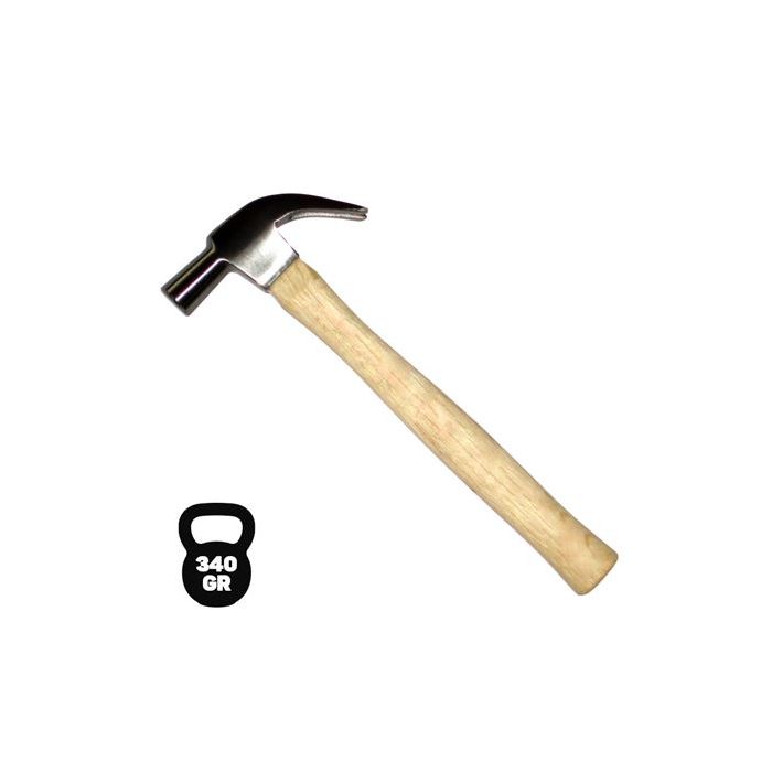 Blim Martillo de Carpintero - Peso 340 Gr - Golpes Precisos y Potentes - Mango de Madera