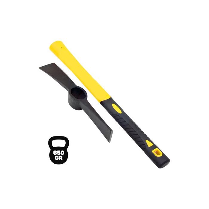 Blim Martillo de Acero Forjado - Peso 650 Gramos - Mango de Fibra de Vidrio - Superficie Engomada - Color Negro