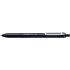 Pentel iZee Boligrafo de Bola Retractil - Punta 0.7mm - Trazo 0.35mm - Clip de Metal - Color Negro