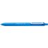 Pentel iZee Boligrafo de Bola Retractil - Punta 0.7mm - Trazo 0.35mm - Clip de Metal - Color Azul Claro