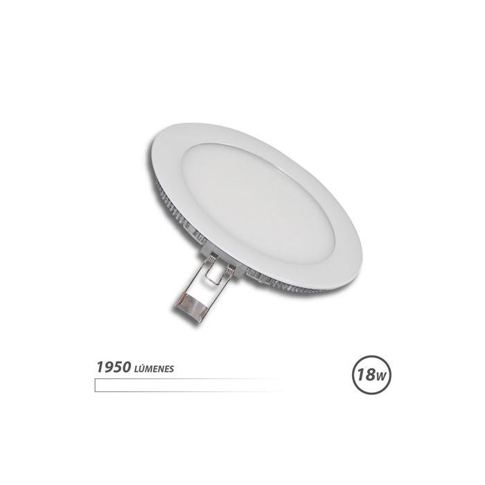 Elbat Downlight Empotrar Ultraplano LED Luz Blanca 18W 1950Lm