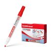 Erichkrause Marcador Pizarra W-500 - Punta en Forma de Bala Resistente al Daño - Ancho de Escritura de 08 a 25mm - Tinta a Base de Alcohol - Color Rojo