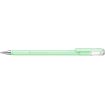 Pentel Hybrid Milky Boligrafo de Bola - Punta Fina 0.8mm - Trazo 0.4mm - Tinta de Gel Opaca - Color Verde Pastel