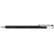 Pentel Mattehop Boligrafo de Bola - Punta 1mm - Trazo 0.5mm - Tinta de Gel Opaca - Fabricado con 55% de Materiales Reciclados - Color Negro
