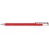 Pentel Mattehop Boligrafo de Bola - Punta 1mm - Trazo 0.5mm - Tinta de Gel Opaca - Fabricado con 55% de Materiales Reciclados - Color Rojo