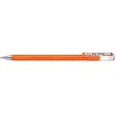 Pentel Mattehop Boligrafo de Bola - Punta 1mm - Trazo 0.5mm - Tinta de Gel Opaca - Fabricado con 55% de Materiales Reciclados - Color Naranja