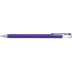 Pentel Mattehop Boligrafo de Bola - Punta 1mm - Trazo 0.5mm - Tinta de Gel Opaca - Fabricado con 55% de Materiales Reciclados - Color Violeta