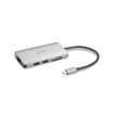 Kensington UH1400P Hub USB-C 3x USB 3.2, 1x USB-C hasta 85W , 1x HDMI 2.0, Lector SD, Lector MicroSD - Color Plata