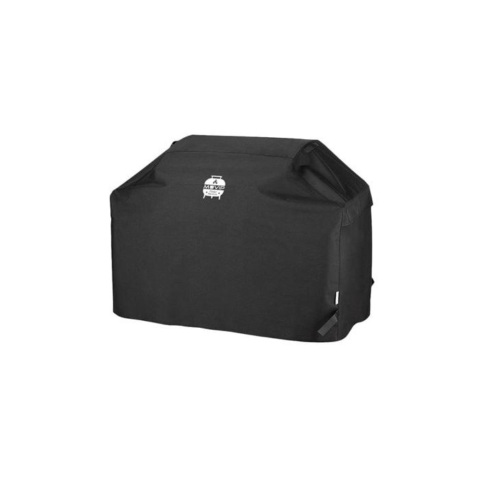 Muvip Funda para Barbacoa MV0458 - Proteccion contra Sol y Lluvia - Material Impermeable - Color Negro