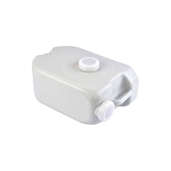 Muvip Baño Portatil - Capacidad 24 Litros - Material de Polietileno de Alta Calidad - Compatible con Inodoros y Lavabos Muvip - Color Blanco