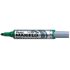 Pentel Maxiflo Rotulador para Pizarra Blanca - Regulacion del Flujo de Tinta - Punta Redonda - Ancho de Linea 2,5mm - 50% de Materiales Reciclados - Color Verde