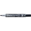 Pentel Maxiflo Flex-Feel Rotulador para Pizarra Blanca - Punta Flexible 4.6mm - Trazo de 1 a 5mm - Dosificacion de Tinta mediante Embolo - Color Negro