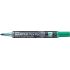 Pentel Maxiflo Flex-Feel Rotulador para Pizarra Blanca - Punta Flexible 4.6mm - Trazo de 1 a 5mm - Dosificacion de Tinta mediante Embolo - Color Verde