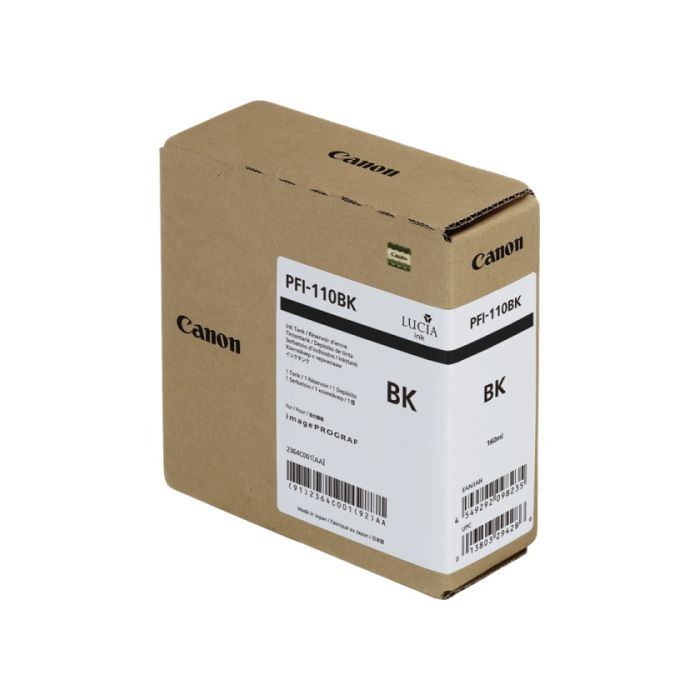 Canon PFI110 Negro Cartucho de Tinta Original - 2364C001