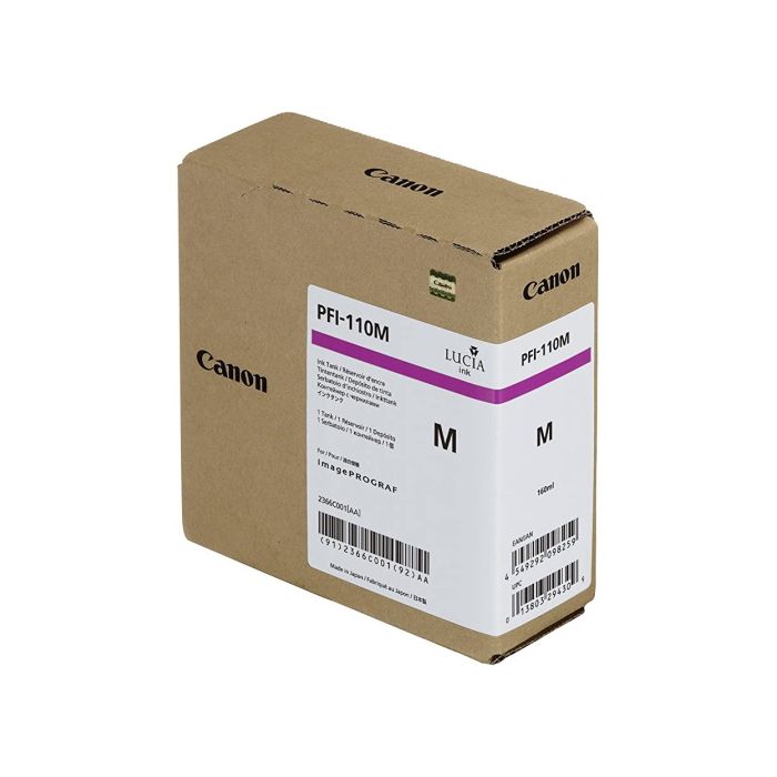 Canon PFI110 Magenta Cartucho de Tinta Original - 2366C001