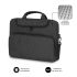 Subblim Maletin para Portatiles de hasta 15.6 Pulgadas - Proteccion Air Padding - Resistente Poliester Oxford - Repelente de Liquidos - Color Negro