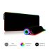 Subblim Alfombrilla LED Rgb Extra Grande 800x300x4mm - Espacio Holgado para Raton y Teclado - 9 Colores y 3 Efectos de Iluminacion - Bordes Cosidos Duraderos - Resistente al Agua - Base Antideslizante de Goma - Color Negro