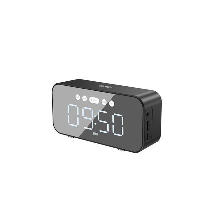 XO Altavoz Bluetooth Mirror Clock F41 - Color Negro