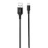 XO Cable NB143 Cordon USB - Lightning - 2.4A - 1m - Color Negro