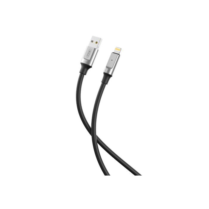 XO Cable NB251 Carga Rapida USB - Lightning - 6A - 1m - Color Negro