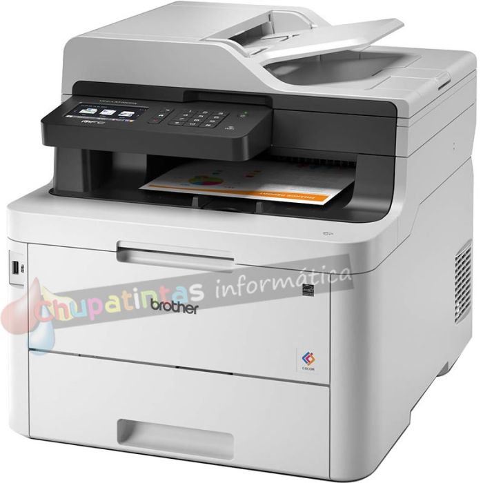 Brother MFC-L3760CDW Impresora Multifunción Color Laser LED Wifi Dúplex Fax 26ppm-2