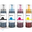 Epson 102/103/104/106/107/T6642/T6732 Pack de 4 Botellas de Tinta Genericas