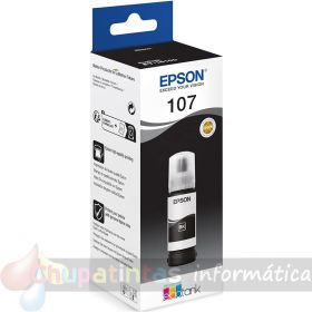 Epson 107 Negro Botella de Tinta Original - C13T09B140-1