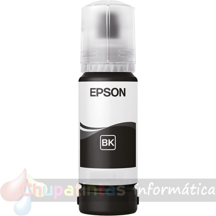 Epson 107 Negro Botella de Tinta Original - C13T09B140-2