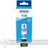 Epson 114 Cian Botella de Tinta Pigmentada Original - C13T07B240-1