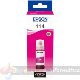 Epson 114 Magenta Botella de Tinta Pigmentada Original - C13T07B340-1